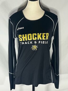 ASICS Wichita State University Track Field Women’s Performance Shirt  Medium